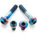 Terske Titanium Brake & Shift Lever Mountain Bike Bolt Kit - SRAM Matchmaker - Oil Slick - Buy Online on SooperMarket.com