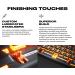 Fnatic Gear Streak65 | Compact Mechanical Gaming Keyboard | LED RGB Backlight | Speed Silver Switch | 65% Layout | DE QWERTZ - Buy Online on SooperMarket.com