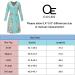 OUGES Womens V-Neck Maternity Nursing Dress with Pockets - Long Sleeve Floral D - Buy Online on SooperMarket.com