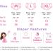 Rearz Princess Pink Adult Diapers - Sample 2 Pack (Medium) | Soft Discreet & Comfortable - Shop Now! - Buy Online on SooperMarket.com