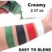 Go Ho Green Cream Face Body Paint - Water Based 2.37 Oz (70ml) for Adults & Children | SFX Cosplay, Halloween, St. Patrick's Day - Buy Online on SooperMarket.com