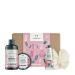 The Body Shop Nourish & Flourish British Rose Body Care Gift Set Vegan 4-Piece Gift Set