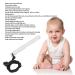 Buy Silicone Sensory Chewing Chains - 5-Piece Teething Set for Babies (White) | Gum Massage & Safe Chew Toys - International Shipping - Buy Online on SooperMarket.com