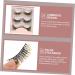 BELLIFFY 3 Pairs Fluffy False Eyelashes Fake Lashes Natural False Eyelashes Makeup Accessories Fake Eyelashes Extensions Short False Eyelashes Fake Eyelashes Individual False Lashes 4x1.2cm As Shown 1 - Buy Online on SooperMarket.com