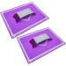 Nail Art Hand Cushion Smooth And Beautiful Beautiful And Practical Environmental Health Easy To Clean Manicure Hand Rest Strong And Sturdy for Home Salon Purple - Buy Online on SooperMarket.com