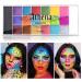 UCANBE Athena Body Face Paint Oil Palette 20 color Professional Non-Toxic Makeup Pallet Halloween FX Party Artist Fancy Adult Painting