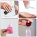 Buy AUPTIG Silicone Travel Bottles Set - 90ml 6PCS Reusable Travel Containers for Toiletries Shampoo & Conditioner - Perfect for International Travel - Buy Online on SooperMarket.com