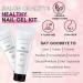 Makartt Poly Nail Gel Kit - Clear Pink Fall Color Nail Extension Gel Set - Buy Online on SooperMarket.com