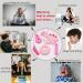 Chew Necklace 5 Pack for Sensory Kids - Pink Dinosaur Sensory Chew Toys for Autism, ADHD, Anxiety - BPA Free Silicone Stim Toy - Buy Online on SooperMarket.com
