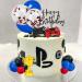 UFROMSKY 28pcs Video Game Cake Topper Headset Cake Topper Game Console Controller Cake Topper with Colorful Balls Trophy balloons for Video Game Themed Party Boys Teens Birthday Party - Buy Online on SooperMarket.com