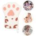 Toyvian 2pcs Paw Bath Cotton Body Scrubber Sponge Set for Kids - Natural Mesh Baby Shower Towel Puffs - 3 Pack (As Shown) - Buy Online on SooperMarket.com
