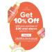 I DEW CARE Lip Scrub - Cushy Crush | Vegan Sugar Exfoliator for Dark Dry and Chapped Lips | Lip Care Products with Vitamin C - 1.05 oz - Buy Online on SooperMarket.com
