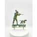 Hunter Hunting Dog Cake Topper Birthday Cake Topper