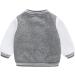 Famuka Baby Spring Jacket Kids Baseball Coat 6-12 Months Grey - Buy Online on SooperMarket.com