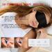 3D Contoured Sleep Mask with Ear Plugs - Lightweight, Blocks Out Light, Noise Cancelling, Adjustable Strap - Reusable, 33dB SNR - Buy Online on SooperMarket.com