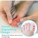 Silicone Toe Protector 10 Pairs - Cuttable & Protective Guards for Pain Relief and Friction Reduction - Buy Online on SooperMarket.com