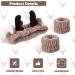 3 Pieces Face Headband and Wrist Straps Set for Washing Face Spa Cute Antler Makeup Headbands Soft Elastic Facial Care hairband Fluffy Headband Wristbands for Women Girls Shower Sports Makeup Bath One Size Coffee - Buy Online on SooperMarket.com