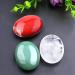 YOXIER Healing Crystals Natural Palm Gemstones Calming Effects Energy Balancing Stress Relief Anxiety Inspirational Gifts Cheer Up Gift for Women & Men Green - Buy Online on SooperMarket.com