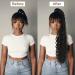 Dark Brown 24 Drawstring Curly Ponytail Extension | Synthetic Clip-In Hair Extensions - 24 Inch 4 - Buy Online on SooperMarket.com
