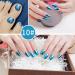 Blue Nail Polish Mirror Nail Varnish Chrome Metallic Quick Dry Metal Effect No UV Needed Nail Art Polish Chrome Nail Polish - Buy Online on SooperMarket.com