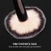 Soft Nylon Hair Contour Powder Brush & Highlighter - Double Ended Makeup Brush for Flawless Application | International Shipping - Buy Online on SooperMarket.com