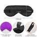 Haskirky Light Blocking Eye Mask - Adjustable Adult Men and Women Travel, Yoga, Meditation - Pure Purple - Buy Online on SooperMarket.com