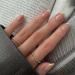 CRRLtry Press on Nails Almond French White Fake Nails Acrylic Nails Short False Nails French Tip for Women and Girls 24PCS