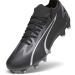 PUMA Men's Ultra Match FG/AG Football Shoe | Size 43 EU | Puma Black/Asphalt - International Shipping Available - Buy Online on SooperMarket.com