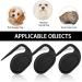 3-Piece Knitting Comb for Cats & Dogs | De-Knot Comb for Pet Grooming & Hair Removal - Black - Buy Online on SooperMarket.com