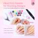 Saviland Acrylic Nail Kit for Beginners - Complete Set with Keratin Powder EMA Monomer Nail Lamp & 100 Tips for Home Practice - Buy Online on SooperMarket.com