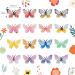 Catelves 72-Piece Edible Butterflies Cake Decorations | Rice Paper Cupcake Toppers for Birthdays & Parties - Buy Online on SooperMarket.com