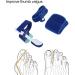 Bunion Toe Separator - Soft Fabric Bunion Toe Splint for Hallux Valgus (Left) - Daily Use - Buy Online on SooperMarket.com