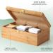 Arkeiliy 1200+ Card Game Case with Sleeves - Large Trading Card Storage Box for Sports, Baseball & Collectible Cards - Buy Online on SooperMarket.com