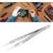 Precision Finch Tweezers - Fine Tip Repair Tweezers for Ingrown Hair Facial Hair Splinters & Tick Removal | International Shipping - Buy Online on SooperMarket.com