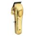 Shop StyleCraft Saber & Saber II Professional Cordless Hair Clipper - Full Metal Body High-Torque Brushless Motor - Brushed Gold - International Shipping Available - Buy Online on SooperMarket.com