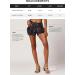 Conceited High Waisted Flowy Shorts with Pockets, 4-Way Stretch - 4 Inseam Harem Style for Women (Fleur S-M) - Buy Online on SooperMarket.com