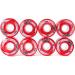 FOMOTEAM Roller Skate Wheels 58mm 82A (Set of 8) - Red | Indoor/Outdoor Use - Buy Online on SooperMarket.com