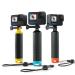 Sametop Floating Hand Grip Waterproof Handle Compatible with GoPro Hero 11, 10, 9, 8, 7, 6, 5, 4, Session, 3+, 3, 2, 1, Hero (2018), Fusion, Max, DJI Osmo Action Cameras (Blue)