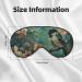 Buy SSIMOO Flower and Bird Art Soft Sleep Eye Mask - Breathable Travel Eye Patch for Women - Perfect for Relaxation and Comfort - Buy Online on SooperMarket.com