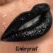 Black Matte Lipstick - Lightweight, Velvet Smooth Finish, Long Lasting & Waterproof - Buy Online on SooperMarket.com