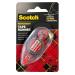 Scotch 3M Scotch Double Sided Adhesive Roller 7 mm x 8 m Red 4 Pack - Buy Online on SooperMarket.com