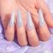 3PCS Holographic Nail Polish Set - Rose Gold Silver Red Gel Polish Kit with Glitter Mermaid Unicorn Effect - Curing Required - for Nail Art Design - DIY Manicure Salon at Home - Buy Online on SooperMarket.com