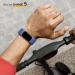 Epova 3-Piece Adjustable Waterproof Bracelet for Fitbit Charge 5 & 6 - Soft Breathable Bands for Men & Women in Black Dark Blue Blue Gray - Buy Online on SooperMarket.com
