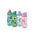 Nuby 2 Pack Iridescent Flip-it Kids On-The-Go Printed Water Bottle with Bite Proof Hard Straw - 18oz / 540 ml 18+ Months 2 pk Prints May Vary Colors May Vary