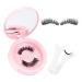 Beauty7 Magnetic-Eyelashes Natural Look 1 Pair Reusable Magnetic Lashes Kit with Applicator No Glue Needed False Eyelashes Srtrips