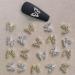 20Pcs Alloy Butterfly Nail Charms - 3D Metal Rhinestones for Acrylic Nails | Shiny Crystal Nail Art Gems for DIY Manicure - Women's Nail Decoration Supplies - Buy Online on SooperMarket.com