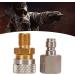 Bediffer 1/8 BSPP Quick Release Coupler Socket - CNC Machined for Pneumatic Toys - Buy Online on SooperMarket.com