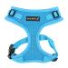 Puppia Ritefit Dog harness for small to medium -sized dogs - adjustable and very soft - also usable as a puppy dishes - anti -tanning tableware for dogs sky blue XL XL Himmelblau