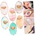 24 Pcs Ring Palette Set for Nail Art Manicure Mixing Plates Color Mixing Trays & Nail Polish Holders Perfect for Salons & Home Use - Buy Online on SooperMarket.com