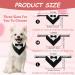 Shop Hacraho Formal Dog Smoking Banda Adjustable Black Wedding Collar with Fly & Tie for Medium to Large Dogs - Buy Online on SooperMarket.com